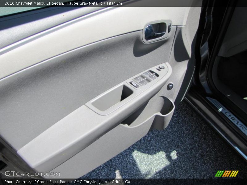 Taupe Gray Metallic / Titanium 2010 Chevrolet Malibu LT Sedan