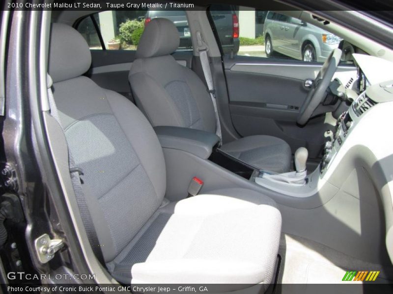 Taupe Gray Metallic / Titanium 2010 Chevrolet Malibu LT Sedan