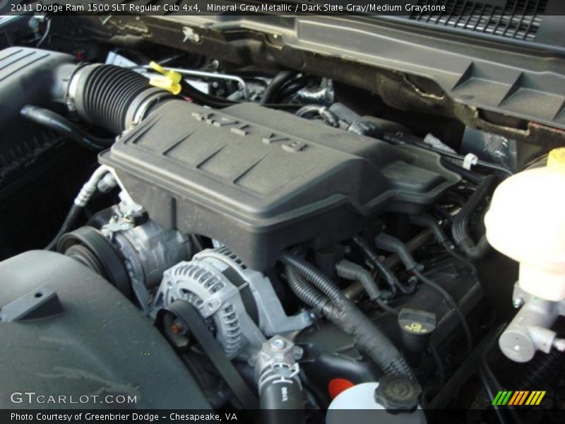  2011 Ram 1500 SLT Regular Cab 4x4 Engine - 4.7 Liter SOHC 16-Valve Flex-Fuel V8