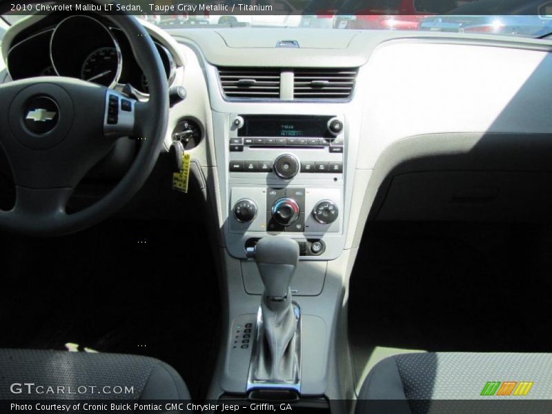 Taupe Gray Metallic / Titanium 2010 Chevrolet Malibu LT Sedan