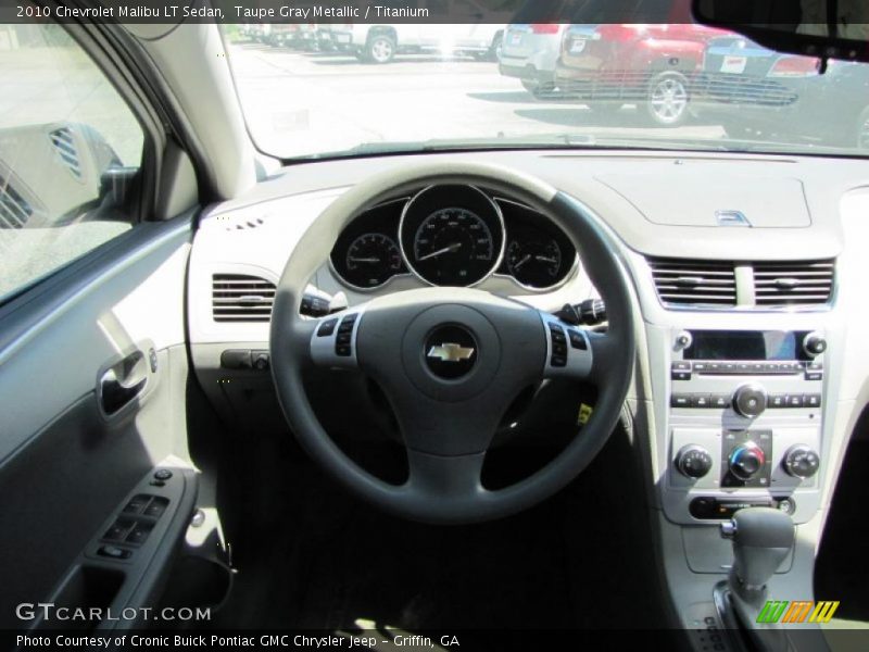 Taupe Gray Metallic / Titanium 2010 Chevrolet Malibu LT Sedan