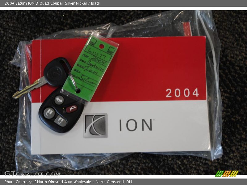 Books/Manuals of 2004 ION 3 Quad Coupe
