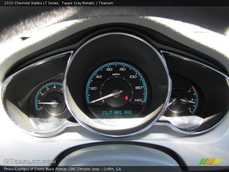 Taupe Gray Metallic / Titanium 2010 Chevrolet Malibu LT Sedan