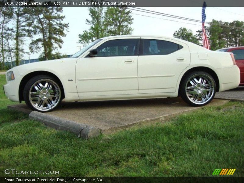 Cool Vanilla / Dark Slate Gray/Light Graystone 2006 Dodge Charger SXT