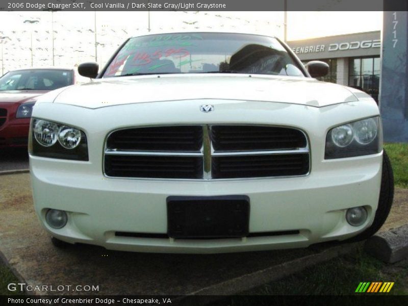 Cool Vanilla / Dark Slate Gray/Light Graystone 2006 Dodge Charger SXT