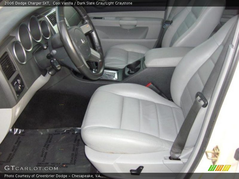 Cool Vanilla / Dark Slate Gray/Light Graystone 2006 Dodge Charger SXT