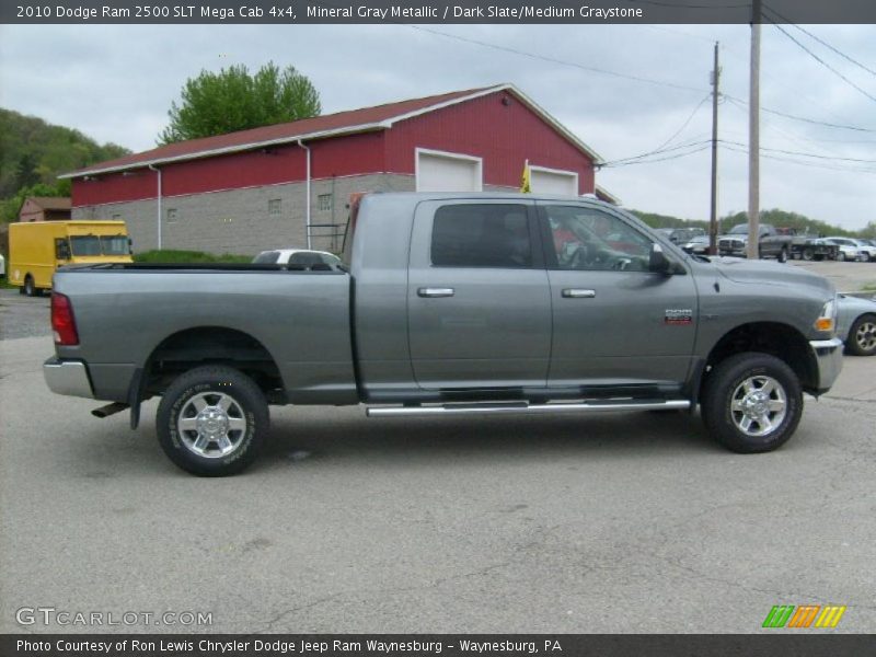 Mineral Gray Metallic / Dark Slate/Medium Graystone 2010 Dodge Ram 2500 SLT Mega Cab 4x4
