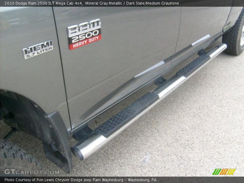 Mineral Gray Metallic / Dark Slate/Medium Graystone 2010 Dodge Ram 2500 SLT Mega Cab 4x4