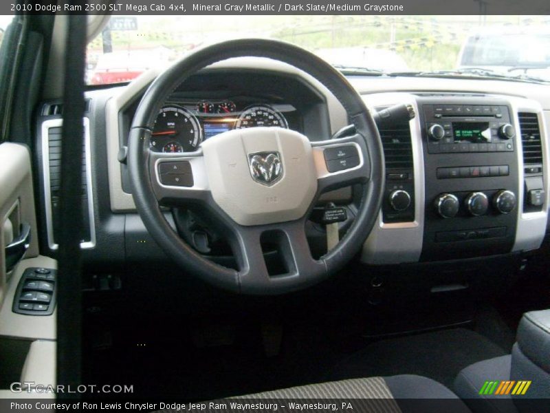 Mineral Gray Metallic / Dark Slate/Medium Graystone 2010 Dodge Ram 2500 SLT Mega Cab 4x4