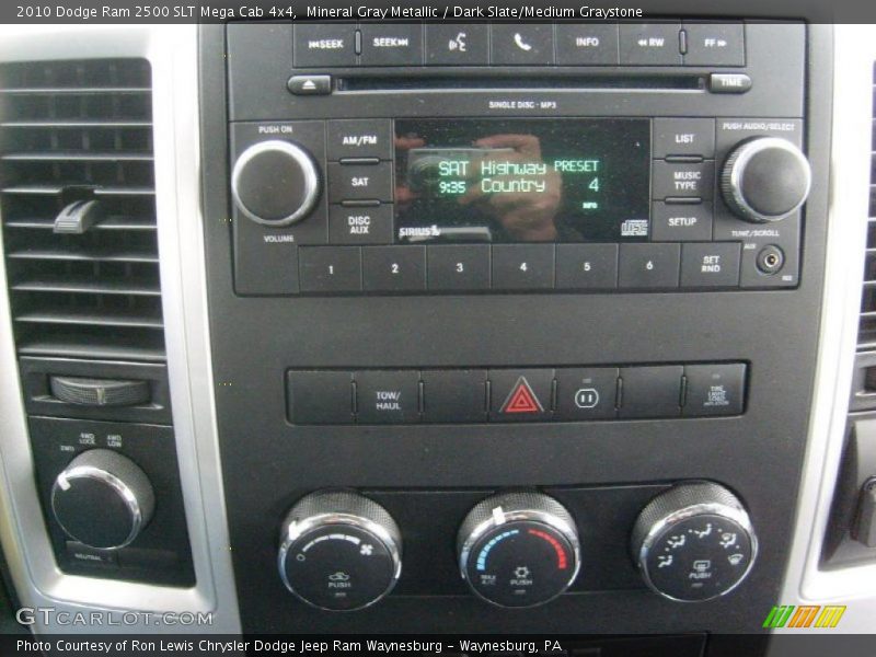 Mineral Gray Metallic / Dark Slate/Medium Graystone 2010 Dodge Ram 2500 SLT Mega Cab 4x4