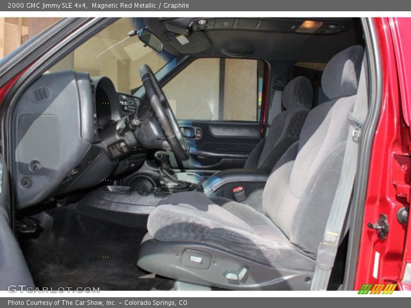 Magnetic Red Metallic / Graphite 2000 GMC Jimmy SLE 4x4