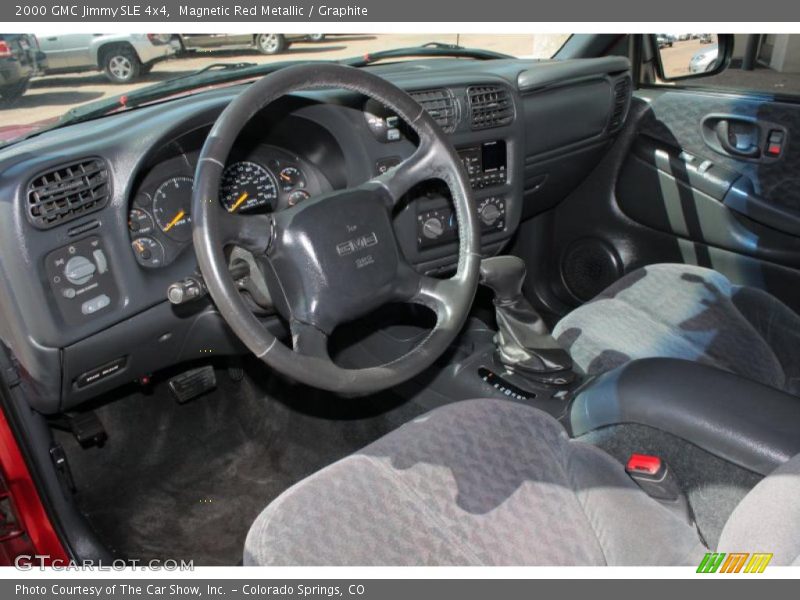 Magnetic Red Metallic / Graphite 2000 GMC Jimmy SLE 4x4