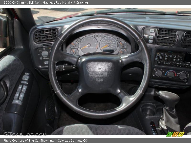 Magnetic Red Metallic / Graphite 2000 GMC Jimmy SLE 4x4
