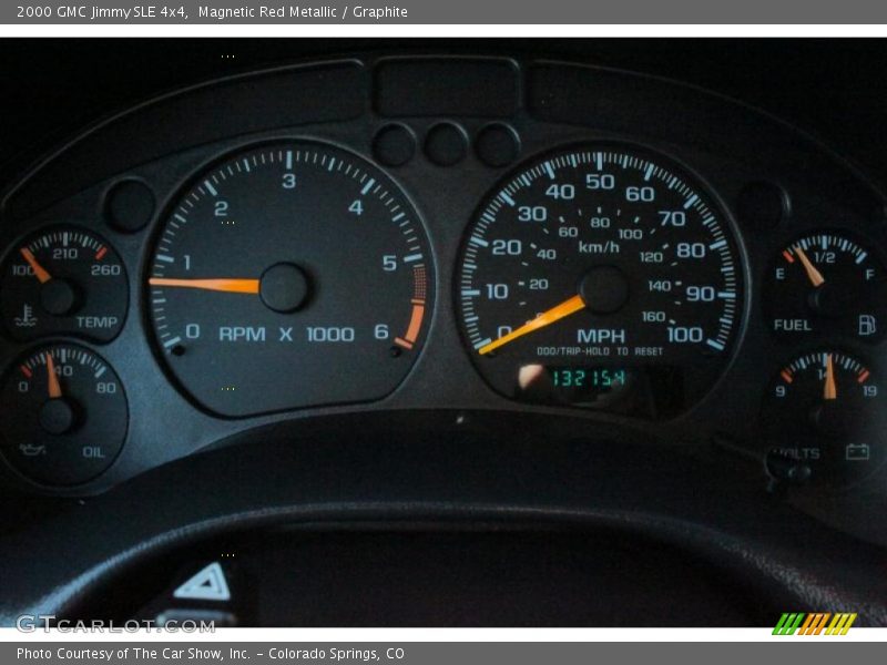 Magnetic Red Metallic / Graphite 2000 GMC Jimmy SLE 4x4