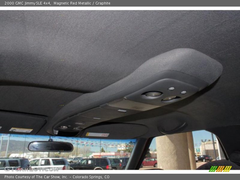 Magnetic Red Metallic / Graphite 2000 GMC Jimmy SLE 4x4