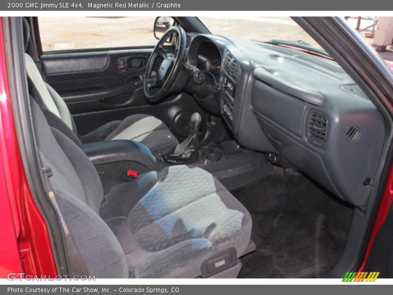 Magnetic Red Metallic / Graphite 2000 GMC Jimmy SLE 4x4