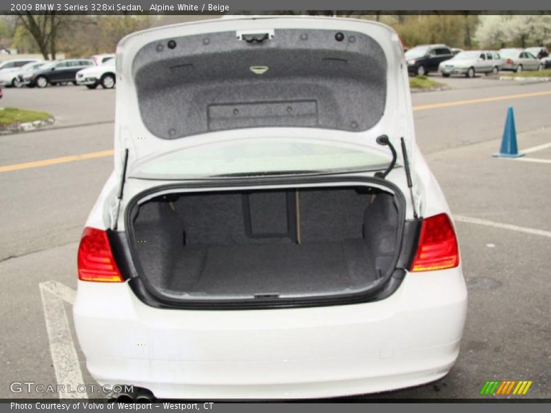 Alpine White / Beige 2009 BMW 3 Series 328xi Sedan