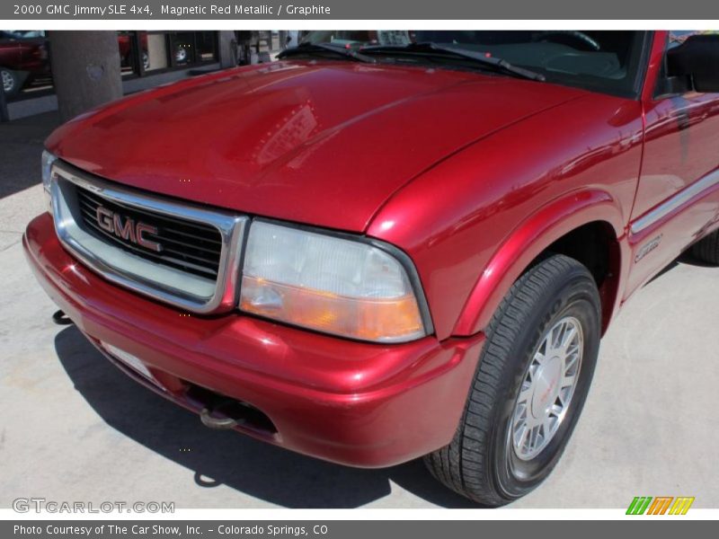 Magnetic Red Metallic / Graphite 2000 GMC Jimmy SLE 4x4
