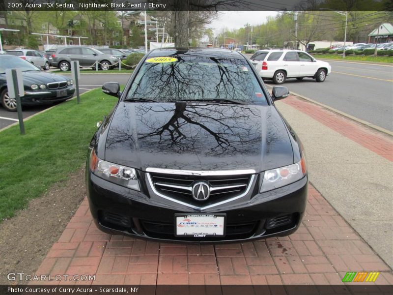 Nighthawk Black Pearl / Ebony 2005 Acura TSX Sedan
