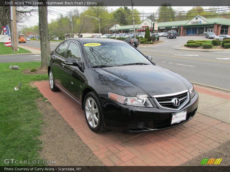 Nighthawk Black Pearl / Ebony 2005 Acura TSX Sedan