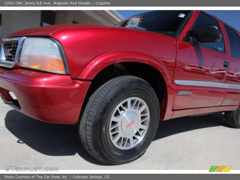 Magnetic Red Metallic / Graphite 2000 GMC Jimmy SLE 4x4