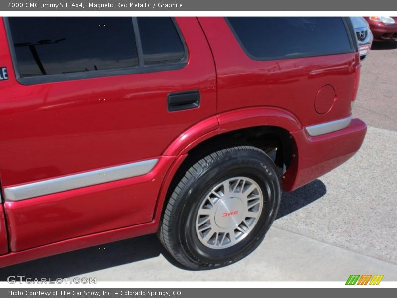 Magnetic Red Metallic / Graphite 2000 GMC Jimmy SLE 4x4