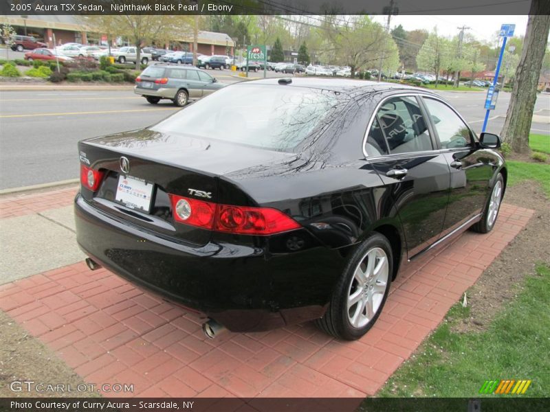 Nighthawk Black Pearl / Ebony 2005 Acura TSX Sedan