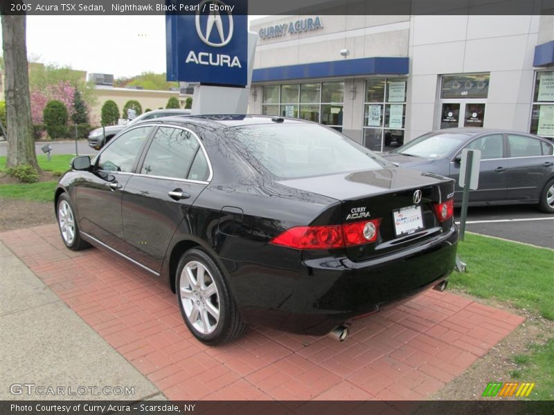 Nighthawk Black Pearl / Ebony 2005 Acura TSX Sedan