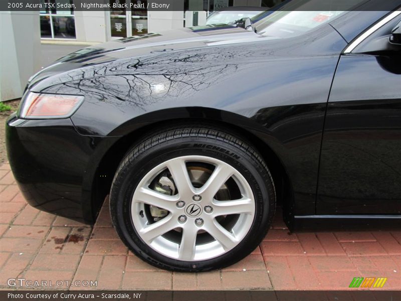 Nighthawk Black Pearl / Ebony 2005 Acura TSX Sedan