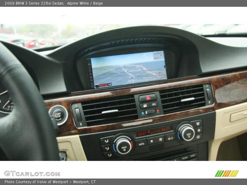 Alpine White / Beige 2009 BMW 3 Series 328xi Sedan