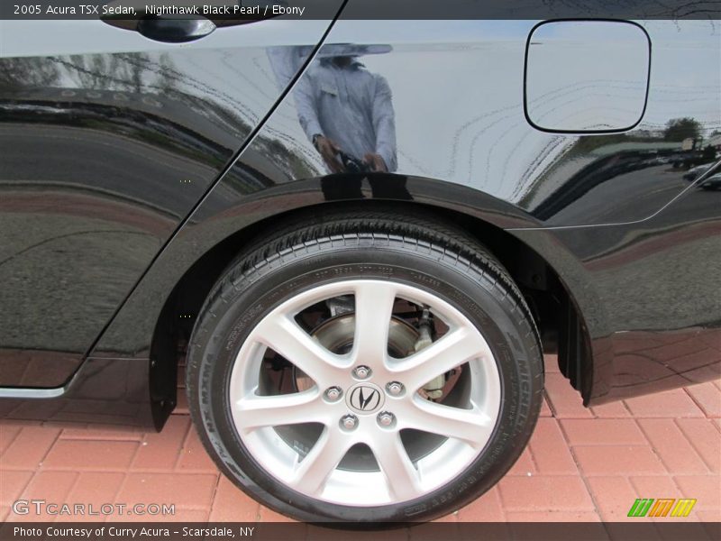Nighthawk Black Pearl / Ebony 2005 Acura TSX Sedan