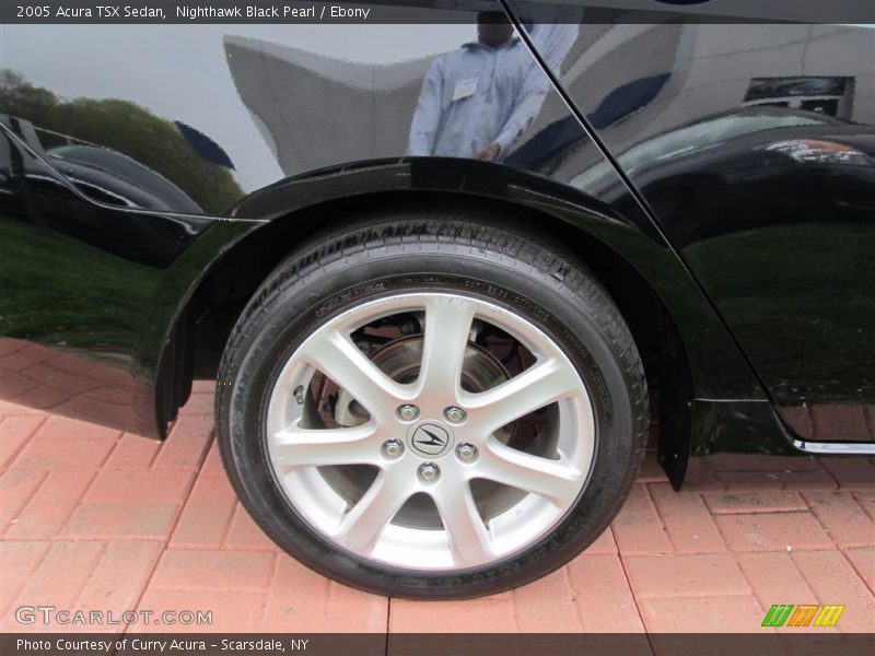 Nighthawk Black Pearl / Ebony 2005 Acura TSX Sedan