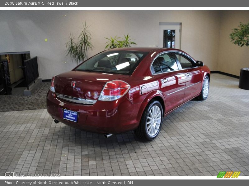 Red Jewel / Black 2008 Saturn Aura XR