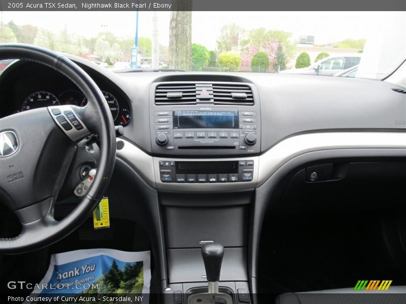 Nighthawk Black Pearl / Ebony 2005 Acura TSX Sedan