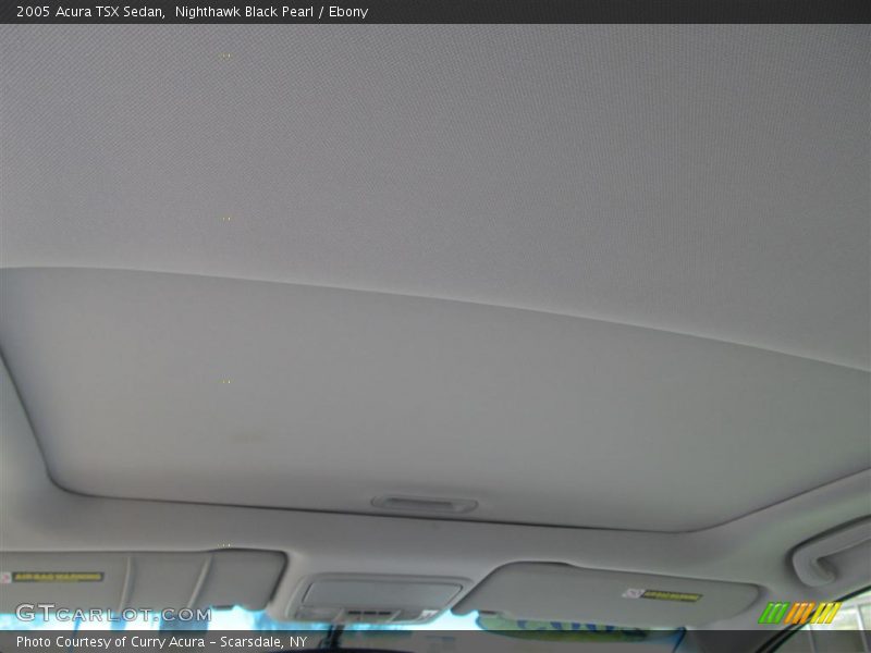 Nighthawk Black Pearl / Ebony 2005 Acura TSX Sedan