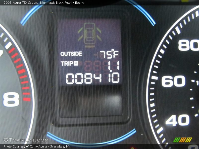Nighthawk Black Pearl / Ebony 2005 Acura TSX Sedan