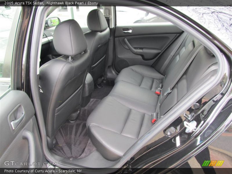 Nighthawk Black Pearl / Ebony 2005 Acura TSX Sedan