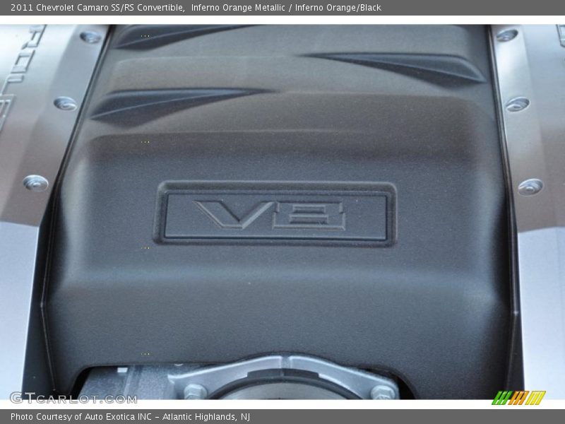 Inferno Orange Metallic / Inferno Orange/Black 2011 Chevrolet Camaro SS/RS Convertible