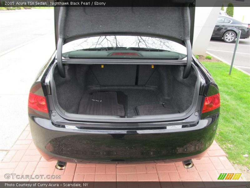 Nighthawk Black Pearl / Ebony 2005 Acura TSX Sedan