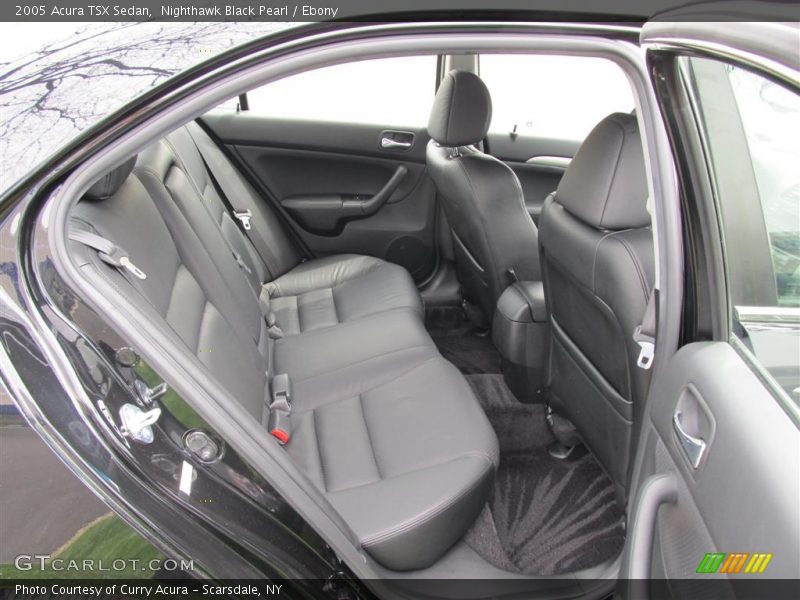Nighthawk Black Pearl / Ebony 2005 Acura TSX Sedan