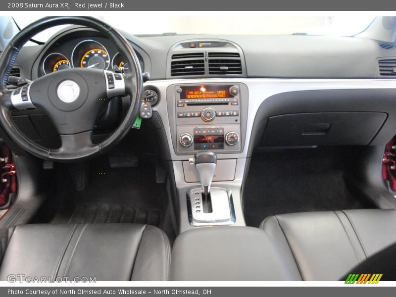 Red Jewel / Black 2008 Saturn Aura XR