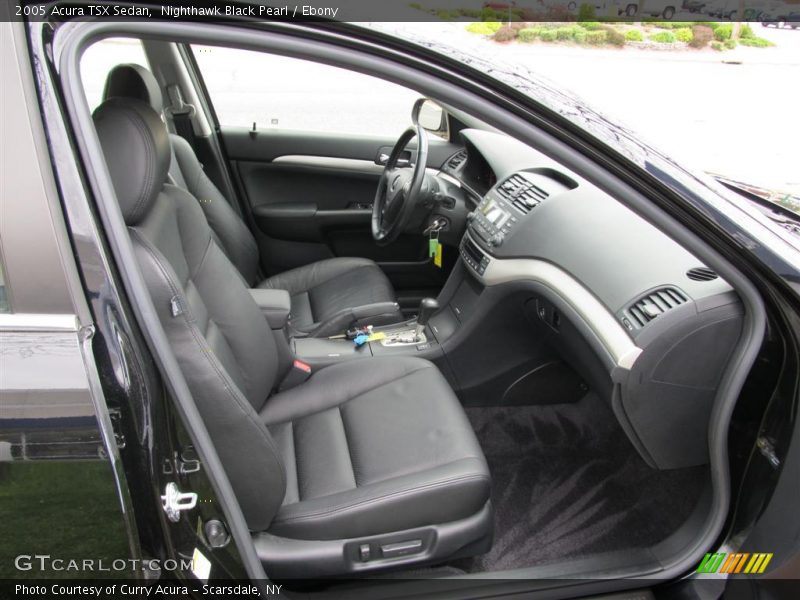 Nighthawk Black Pearl / Ebony 2005 Acura TSX Sedan