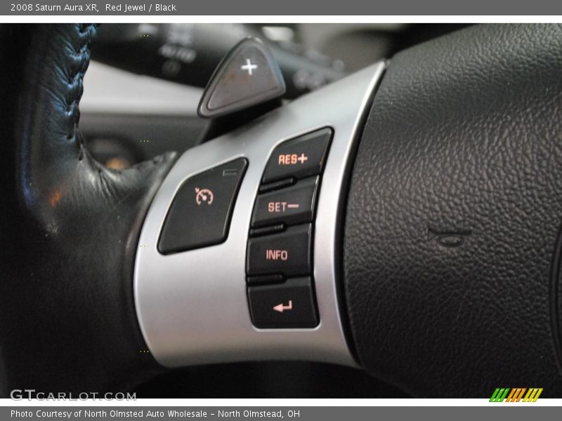 Red Jewel / Black 2008 Saturn Aura XR