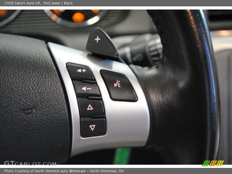 Red Jewel / Black 2008 Saturn Aura XR