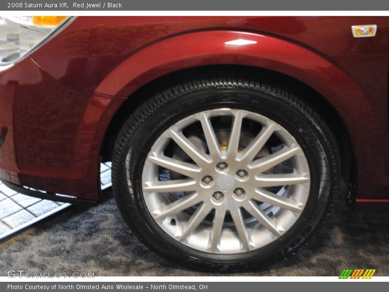 Red Jewel / Black 2008 Saturn Aura XR