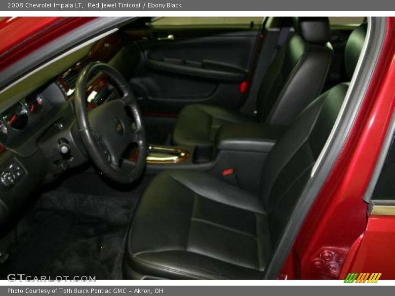 Red Jewel Tintcoat / Ebony Black 2008 Chevrolet Impala LT