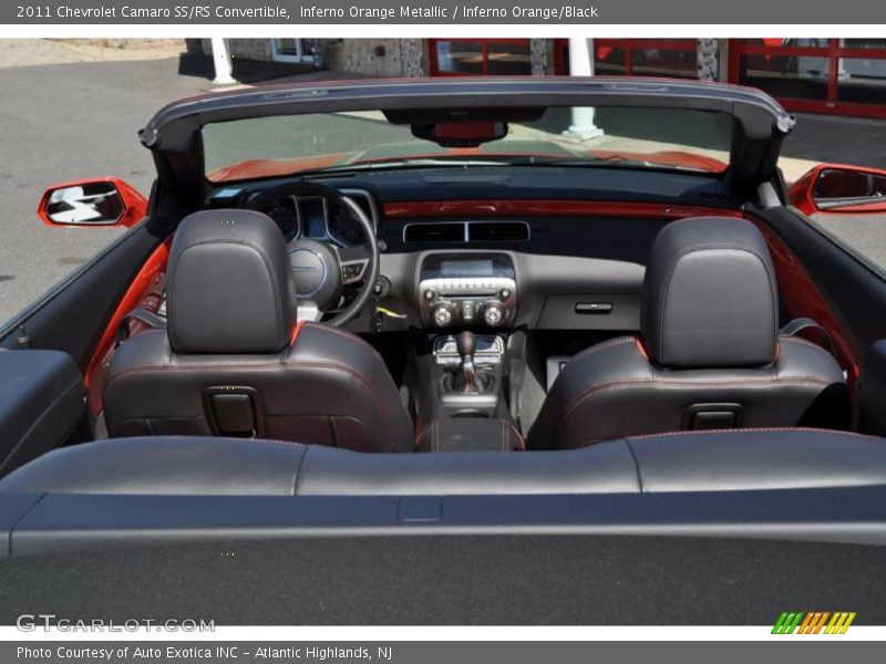  2011 Camaro SS/RS Convertible Inferno Orange/Black Interior