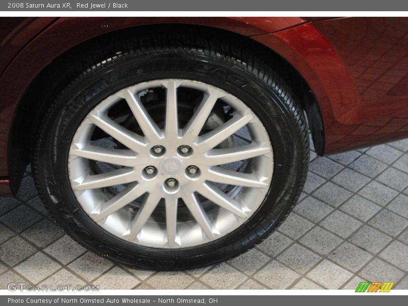 Red Jewel / Black 2008 Saturn Aura XR