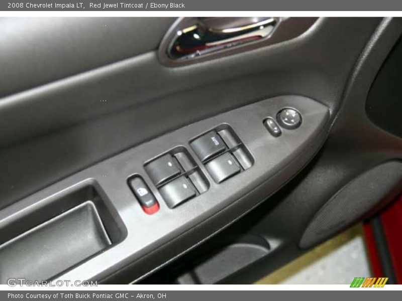 Red Jewel Tintcoat / Ebony Black 2008 Chevrolet Impala LT