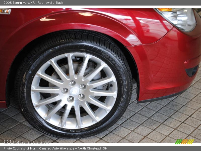 Red Jewel / Black 2008 Saturn Aura XR